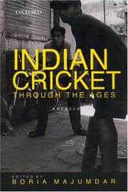 Cover of: Indian cricket through the ages by edited by Boria Majumdar.
