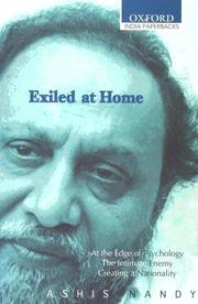 Cover of: Exiled at Home by Ashis Nandy