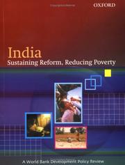 Cover of: India by World Bank