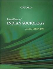 Cover of: Handbook of Indian sociology by edited by Veena Das.