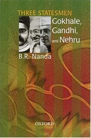 Cover of: Three statesmen by B. R. Nanda