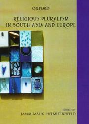 Cover of: Religious pluralism in South Asia and Europe