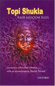 Cover of: Topi Shukla by Rāhī Māsūma Razā