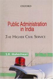 Public Administration in India by S. R. Maheshwari