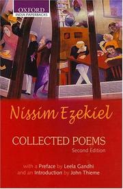 Cover of: Collected Poems by Nissim Ezekiel