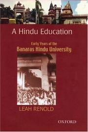 A Hindu Education by Leah Renold