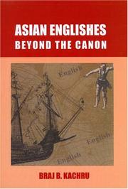 Cover of: Asian Englishes Beyond the Canon