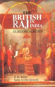 Cover of: The British Raj in India by S. M. Burke, Salim Al-Din Quraishi