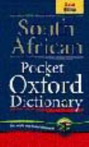 Cover of: South African Pocket Oxford Dictionary by 