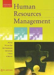 Cover of: Human Resources Management
