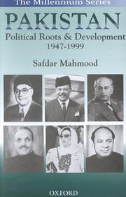 Cover of: Pakistan by Safdar Mahmood., Safdar Mahmood.