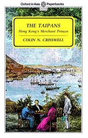 Cover of: The Taipans: Hong Kong's Merchant Princes (Oxford Paperbacks)