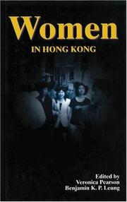 Cover of: Women in Hong Kong by edited by Veronica Pearson, Benjamin K.P. Leung.