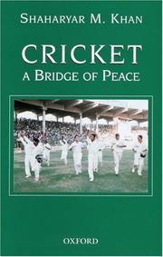 Cover of: Cricket: A Bridge of Peace