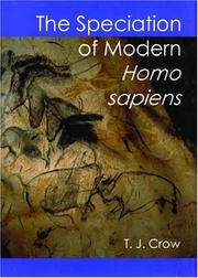 Cover of: The Speciation of Modern Homo Sapiens (Proceedings of the British Academy)