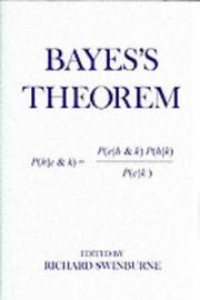 Bayes's Theorem (Proceedings of the British Academy) by Richard Swinburne