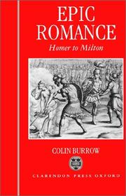 Epic romance by Colin Burrow