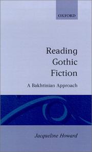 Reading Gothic fiction by Jacqueline Howard