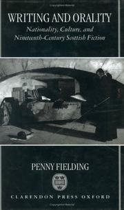 Cover of: Writing and orality by Penny Fielding