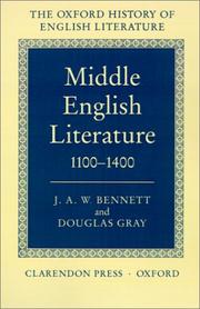 Cover of: Middle English Literature 1100-1400