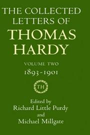 Cover of: The Collected Letters of Thomas Hardy (Collected Letters of Thomas Hardy Vol.2 ) (Collected Letters of Thomas Hardy Vols. 1, 2 & 3)