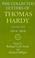 Cover of: The Collected Letters of Thomas Hardy: Volume 5