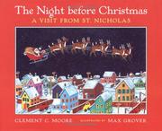 Cover of: The night before Christmas by Clement Clarke Moore, Clement Clarke Moore