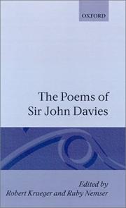 Cover of The poems of Sir John Davies