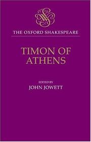 Cover of: The life of Timon of Athens / by by William Shakespeare