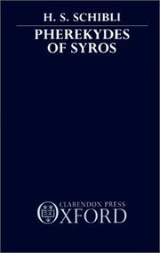 Cover of: Pherekydes of Syros by Hermann Sadun Schibli