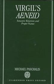 Cover of: Virgil's Aeneid: Semantic Relations and Proper Names