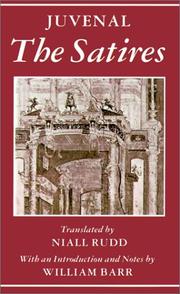 Cover of: The satires by Juvenal