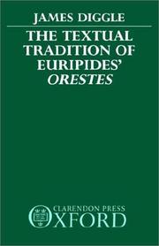 Cover of: The textual tradition of Euripides' Orestes