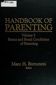 Handbook of Parenting by Marc H. Bornstein