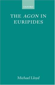 Cover of: The agon in Euripides by Lloyd, Michael