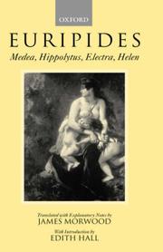 Cover of: Medea, Hippolytus, Electra, Helen