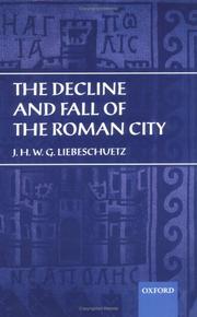 Cover of: The decline and fall of the Roman city