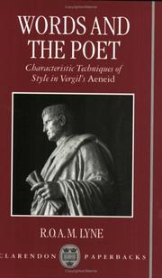 Cover of: Words and the Poet: Characteristic Techniques of Style in Vergil's Aeneid