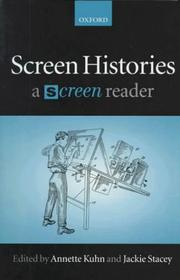 Cover of: Screen Histories | 