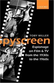 Cover of: Spyscreen by Toby Miller