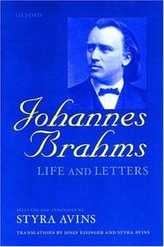 Cover of: Johannes Brahms | Johannes Brahms
