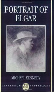 Cover of: Portrait of Elgar (Clarendon Paperbacks) by Michael Kennedy