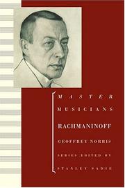 Cover of: Rachmaninoff by Norris, Geoffrey.