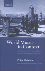 Cover of: World Musics in Context: A Comprehensive Survey of the World's Major Musical Cultures