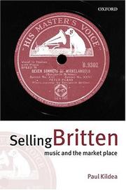 Cover of: Selling Britten by Paul Kildea