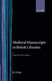 Cover of: Medieval Manuscripts in British Libraries: Volume II: Abbotsford-Keele (Abbotsford-Feele, No 2)