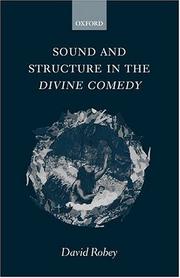 Cover of: Sound and Structure in the Divine Comedy