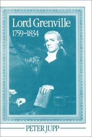 Cover of: Lord Grenville, 1759-1834 by Peter Jupp