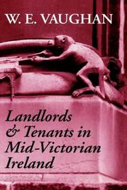 Cover of: Landlords and tenants in mid-Victorian Ireland