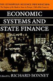 Cover of: Economic systems and state finance by edited by Richard Bonney.